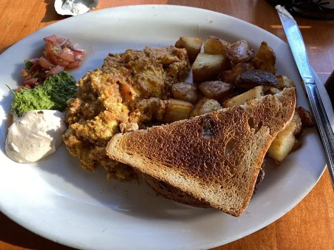 Chorizo Sausage Scramble