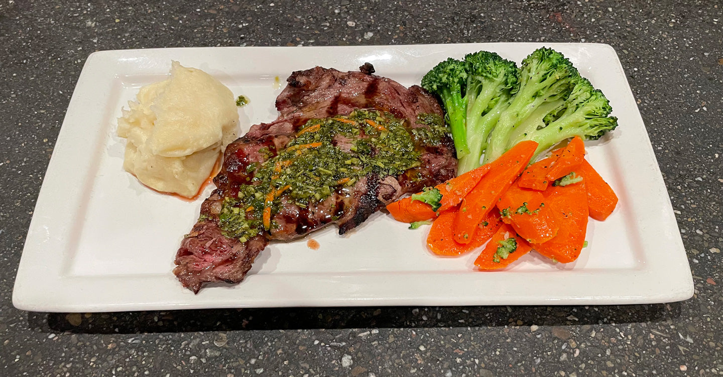 Grilled Rib Eye Steak
