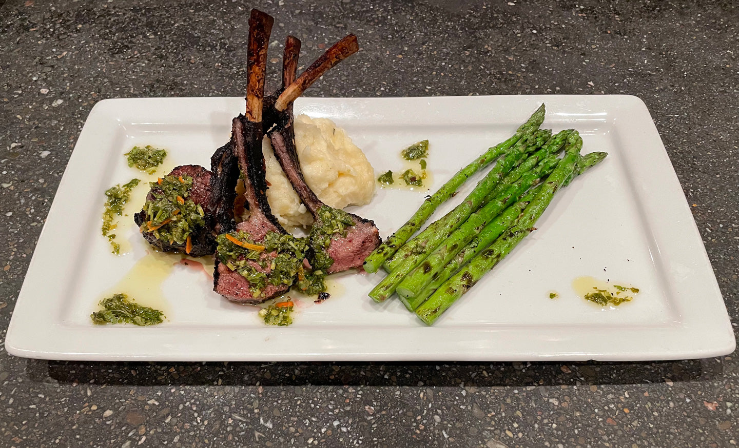 Saturday: Rack of Lamb