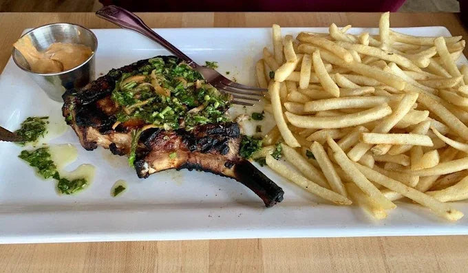 Grilled Free-Range Pork Chop