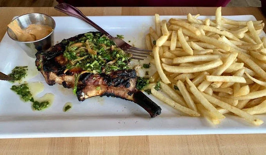 Grilled Free-Range Pork Chop