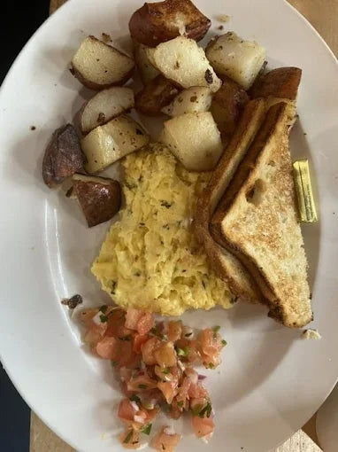 Herb & Goat Cheese Scramble