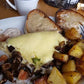 Mushroom & Goat Cheese Omelet