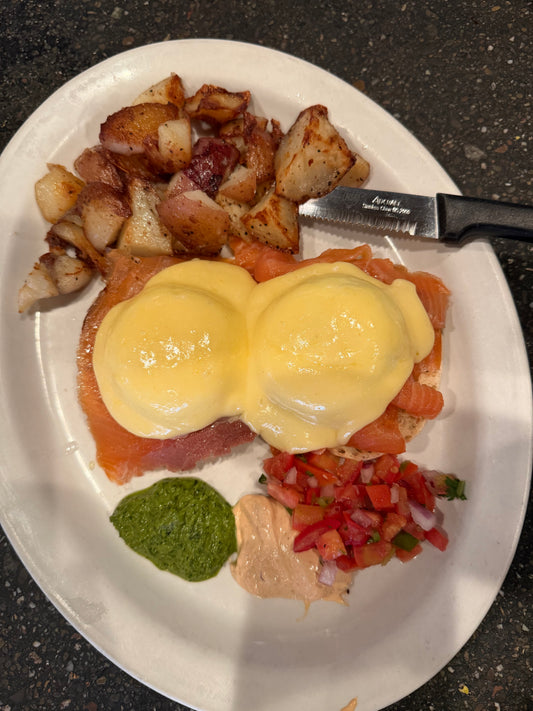 Wild Smoked Salmon Benedict