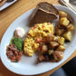 Smoked Salmon Scramble