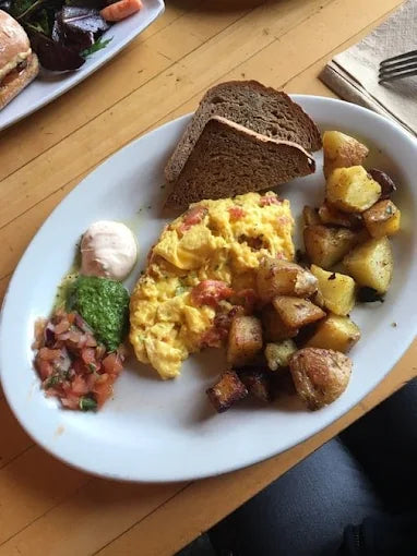 Smoked Salmon Scramble